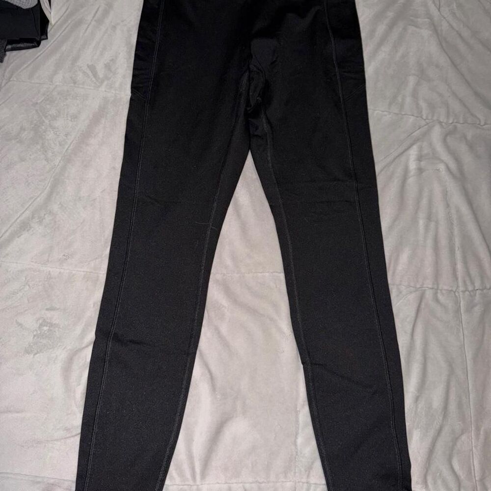 Victoria-s-secret Women's Black and Grey Leggings